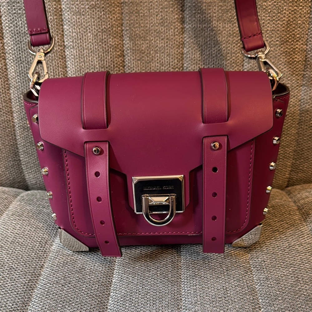 Michael Kors Burgundy Crossbody Bag